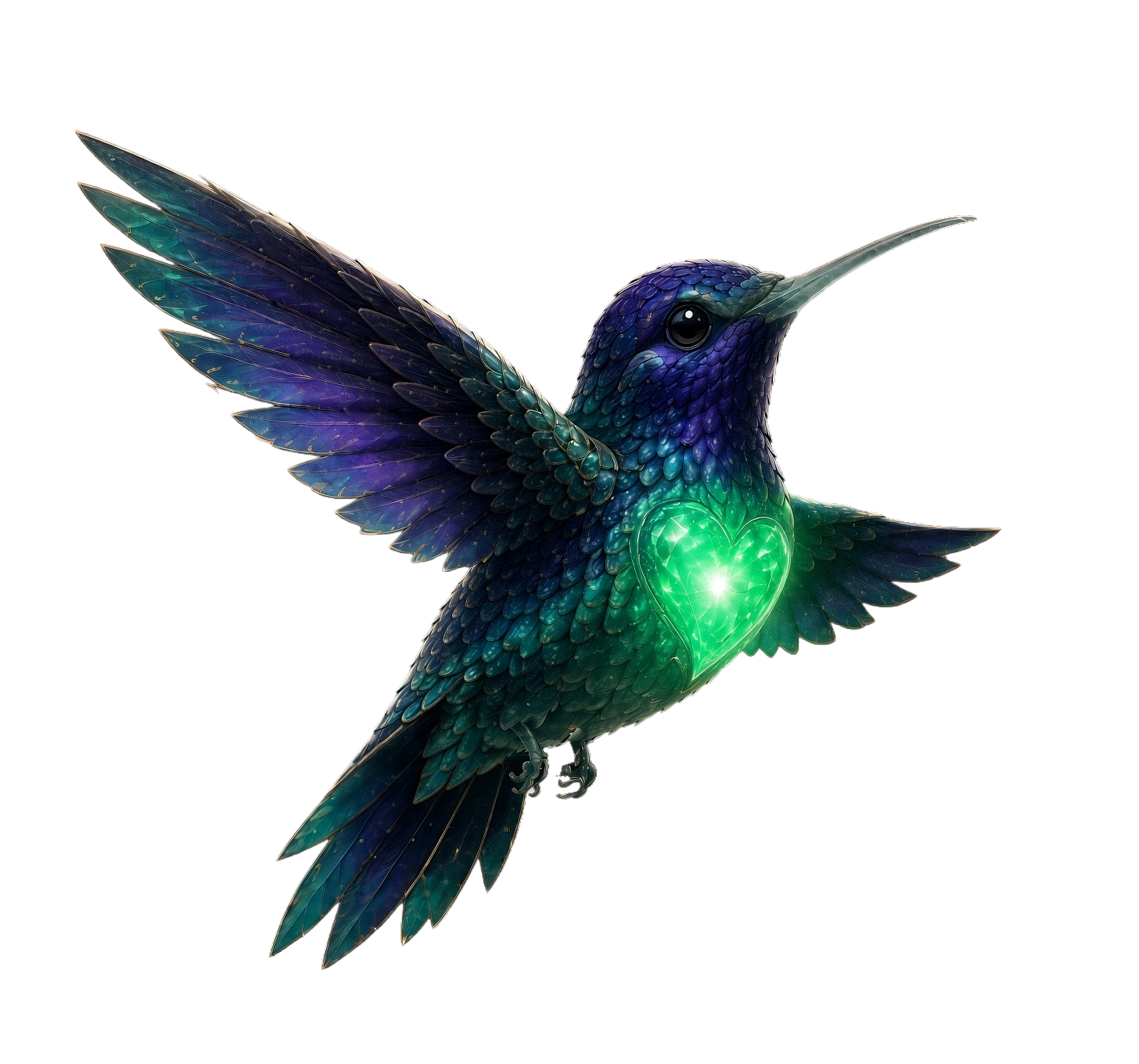 Glass hummingbird — Project Jadeite